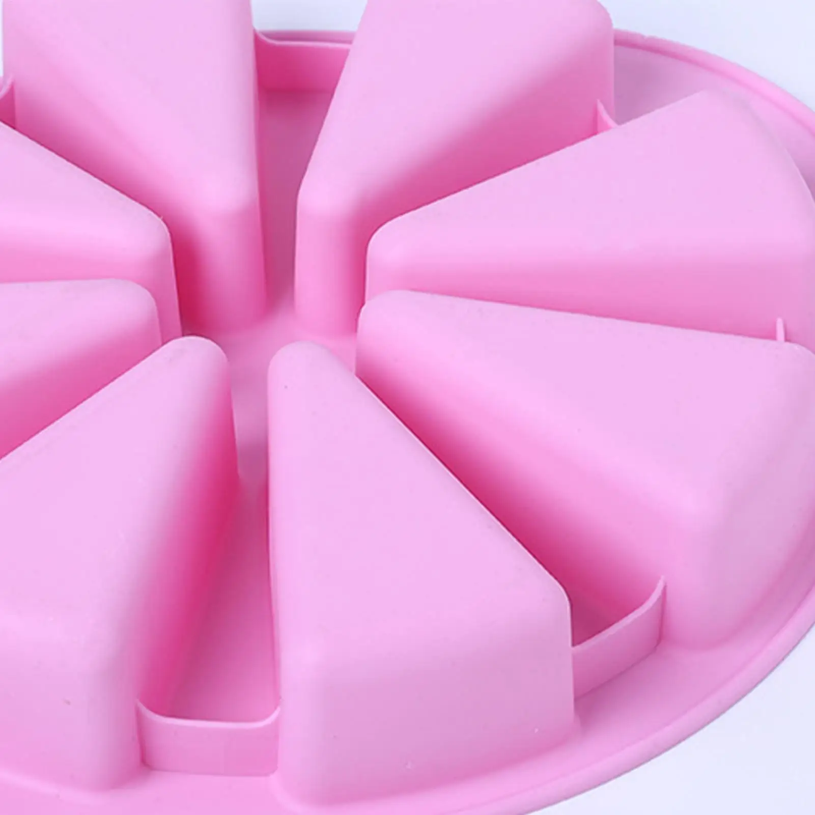 

Scone Pans For Baking Non-Stick Heat-Resistant Food-Grade 8 Cavity Silicone Cake Mold For Kitchen Baking Family Gatherings