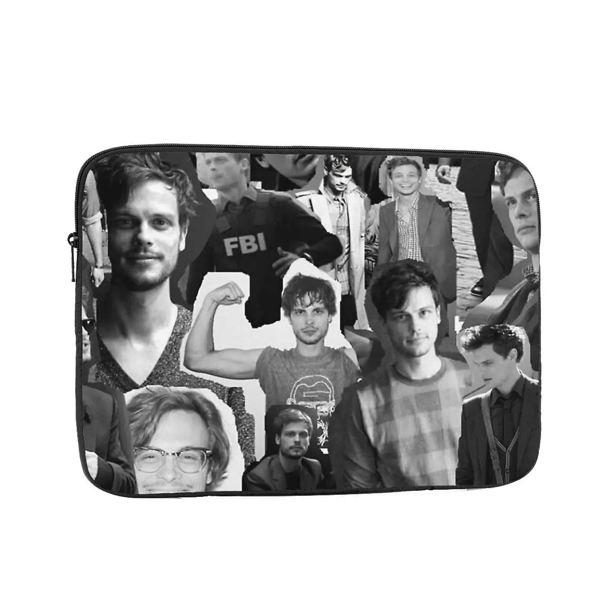 

Matthew Gray Gubler Collage Computer ipad Laptop Cover Case Laptop Sleeve Bag Portable Cover Fundas Pouch