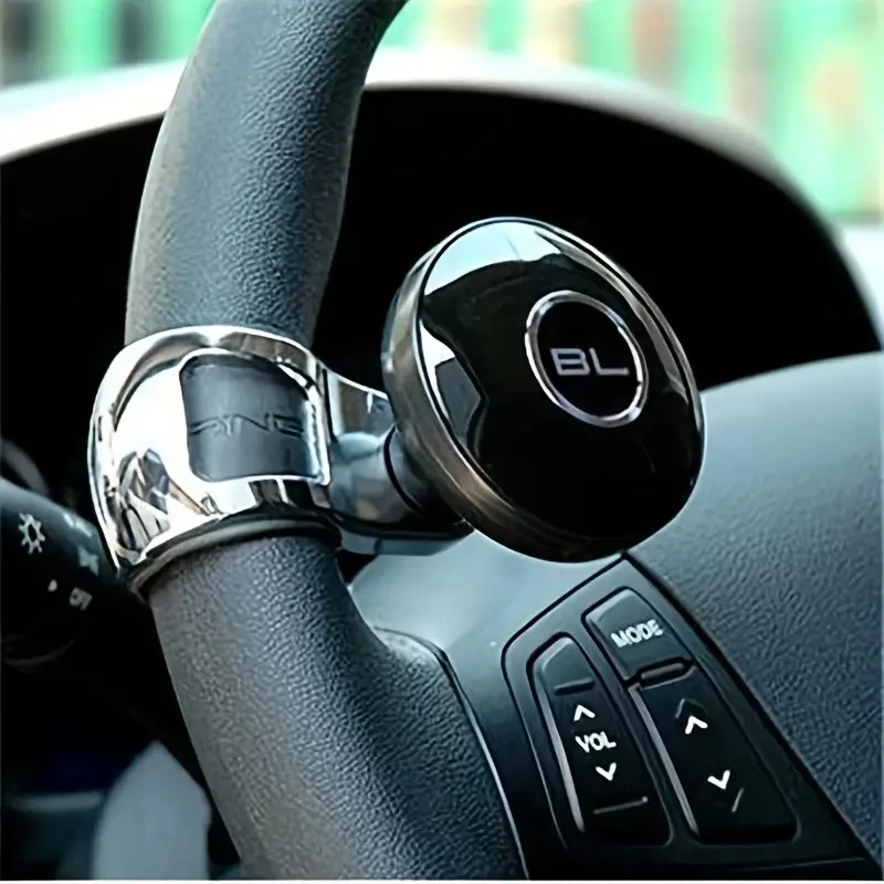 

Car steering wheel booster with bearing handle steering booster ball car truck steering effort saver