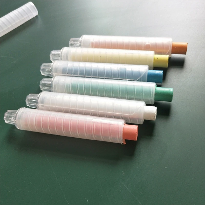 Picture 3: Universal Dustless Chalk Holder Washable Chalk Twist up Design Chalk Holder