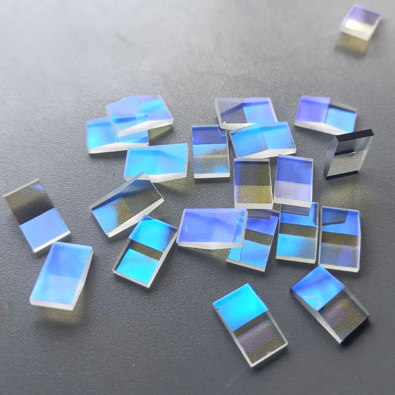 

10pcs 11X6mm Optical Glass Prism Decorative Prism Optics Rainbow Prism Defective