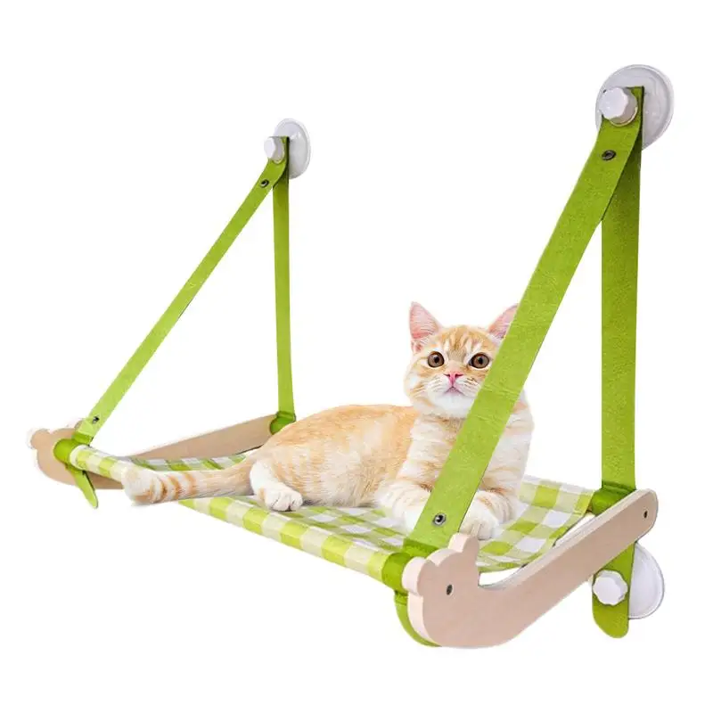 

Hanging Cat Bed Pet Cat Hammock Cats Bed House Kitten Climbing Frame Sunny Window Seat Nest Stable Window Mounted Cat Furniture