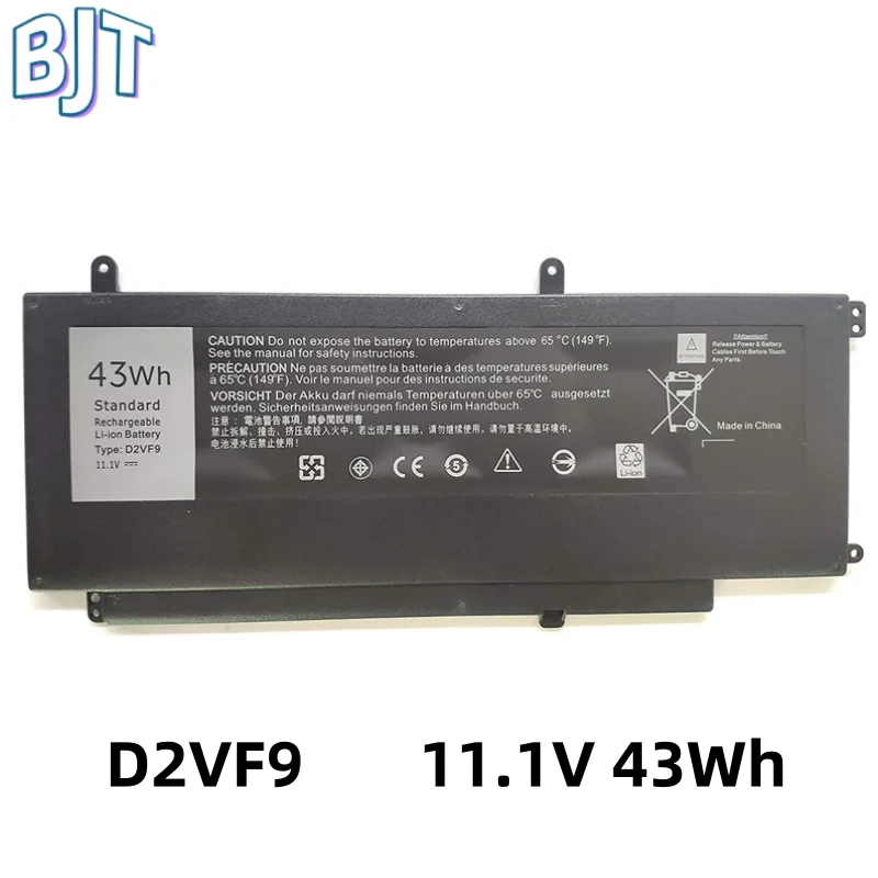 

New Li-ion 43Wh 11.1V Laptop Batteries D2VF9 for Dell Inspiron 15 7547 7548 Vostro 5459 0PXR51 0YGR2V Rechargeable