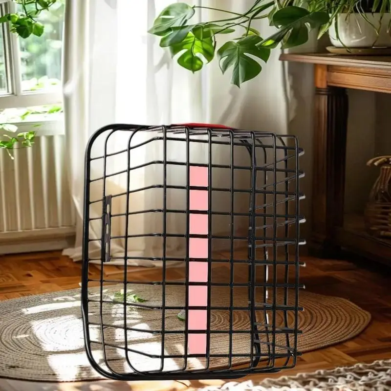 Bike Rear Basket With Rear Light Bicycle Rear Seat Storage Basket Metal Large Rear Cycle Rack Frame Cycle Rear Shelf For Cycling