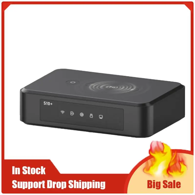 Top Deals S10 + Draadloze Muziek Streamer 3.5Mm Jack Aux Bluetooth Audio-ontvanger Voor PC Audio Jack Adapter AUX draadloze