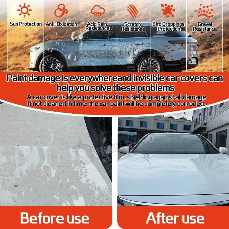 Transparent TPU Car Body Paint Protection Film PPF 7.5Mil  Anti Scratch Auto Door Sill Bumper Edge Guard Vinyl Wrap Stickers view 3