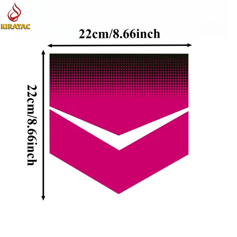 2pcs Cool Arrow for 17-19in Motorcycle Wheel Hub Stickers Waterproof for DIY Motorbike Modification Self-adhesive Vinyl Decals