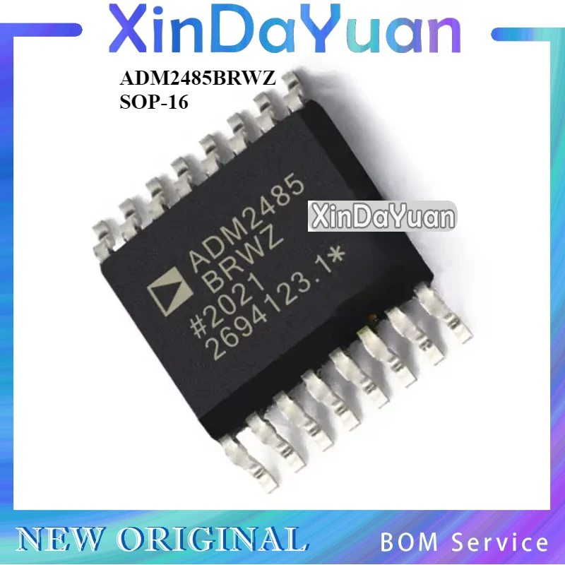 5 pcs ADM2485 ADM2485BRWZ SOP-16  ADM2485BRWZ SOP16  Integrated Circuit