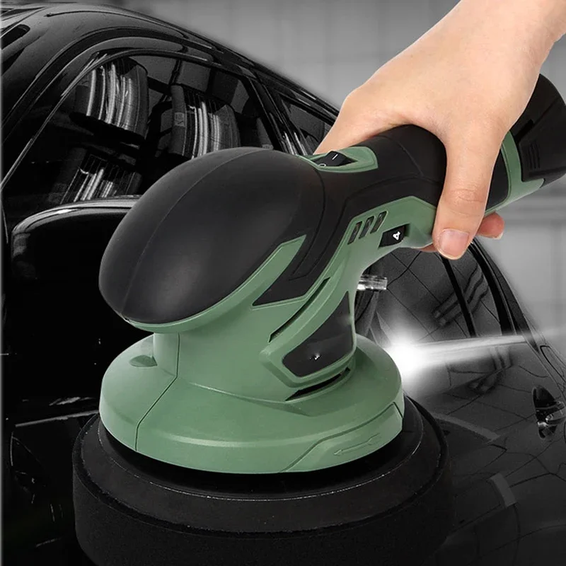 Wireless Waxing Machine, Lithium Battery DA Charging, Car Floor Small Electric Polishing Car Beauty