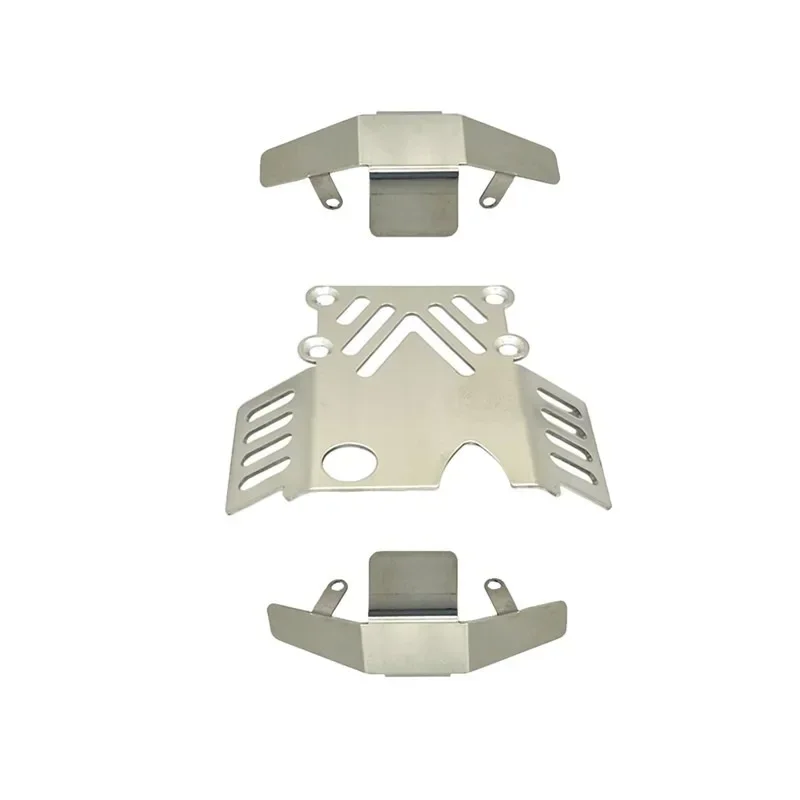 ل MJX 1/12 H12Y H12Y + H12P التحكم عن بعد ترقية السيارة الملحقات غير المدمرة تركيب 304 الهيكل درع