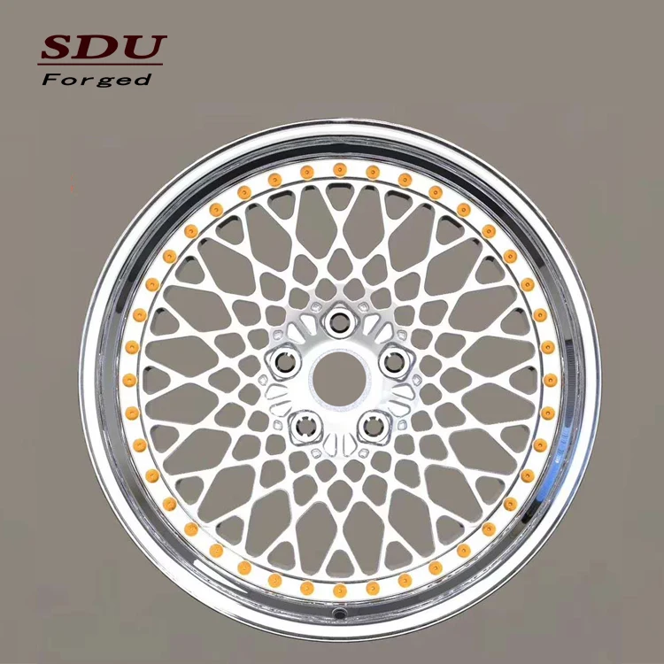 Aluminium Alloy Car Wheel Rims 18 19 20 22 Inch 5 Holes Forged Wheels Honeycomb Design