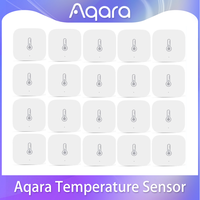 Aqara Temperature Sensor Smart Air Pressure Humidity Sensors WSDCGQ11LM Smart Control Work With Aqara Hub Mihome Homek APP