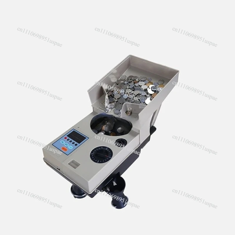High-Speed Coin Sorting Machine 1500pcs/Minute Electric Automatic Digital Display Coin Sorting and Counting Machine 220V/110V