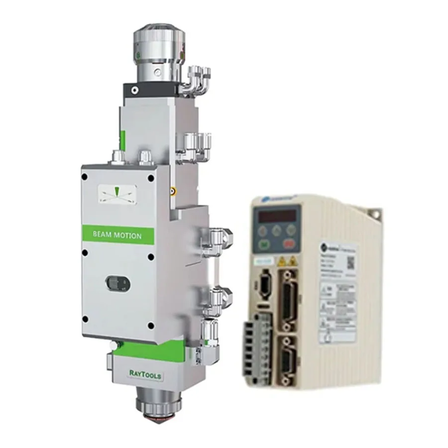 Raytools XC3000S نظام التحكم في القطع بالليزر رأس القطع التركيز التلقائي BM110 3.3kw مع محرك 220 فولت