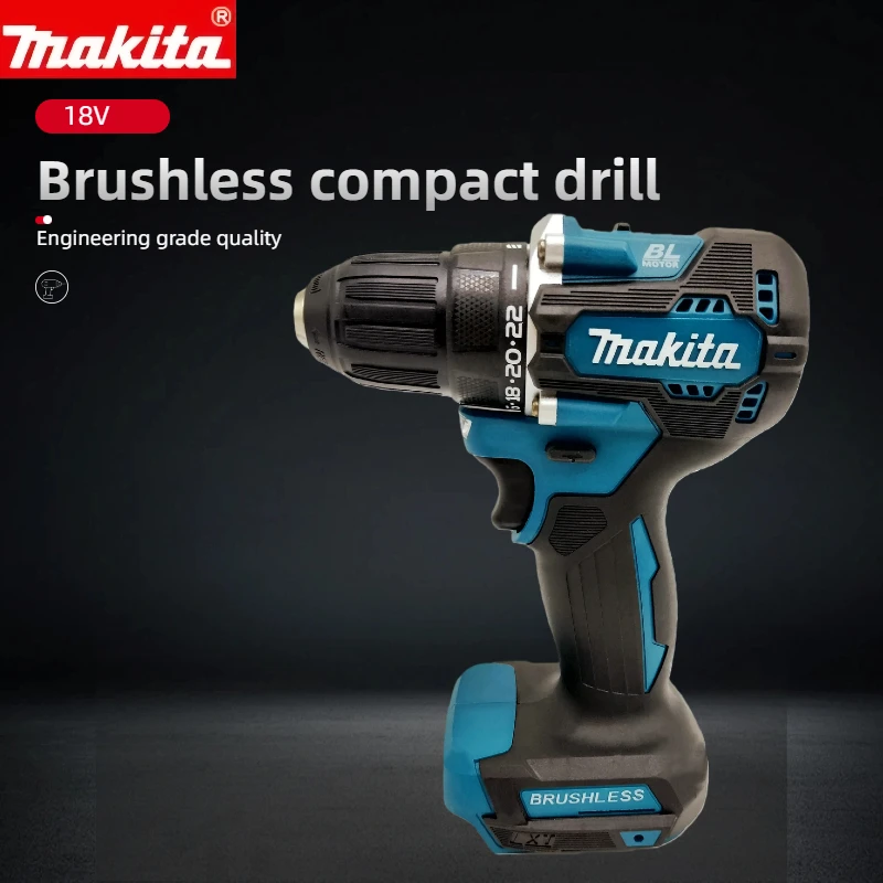 

Makita DDF487 18V Brushless Impact Drill: 10mm Large Torque Rechargeable Lithium Tool（bare unit）