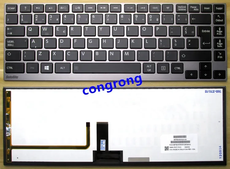 

Клавиатура для ноутбука Toshiba Z830 Z835 Z930 Z935, клавиатура с подсветкой, 100% полностью протестирована