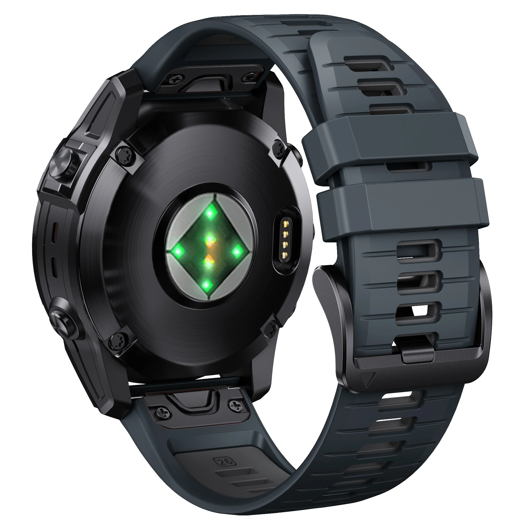 22 26mm Silikon Armband für Garmin Fenix 7/7pro/7x/6x/6 pro/5x/5 plus/Epix/Instinkt Armband austauschbares Armband – Detail 12