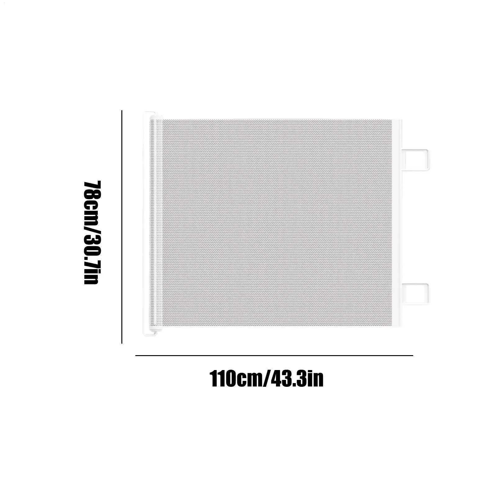 Barriera per porta retrattile per animali domestici Cancello di sicurezza retrattile Schermo di protezione per recinzione di sicurezza per il riposo della casa Gioca a porte per cuccioli di bambini