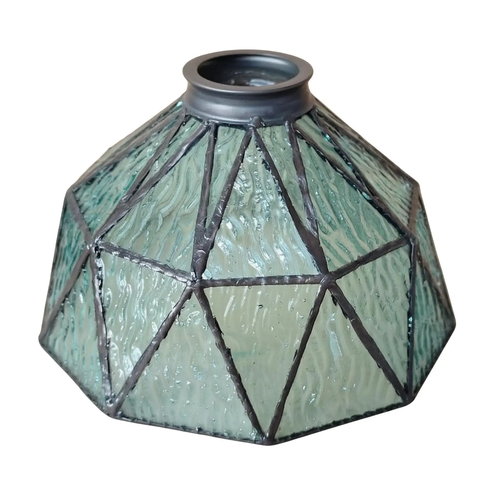 Stained-Glass-Style Stained-Glass Lampshade Decorative DIY Pendant Light Shade
