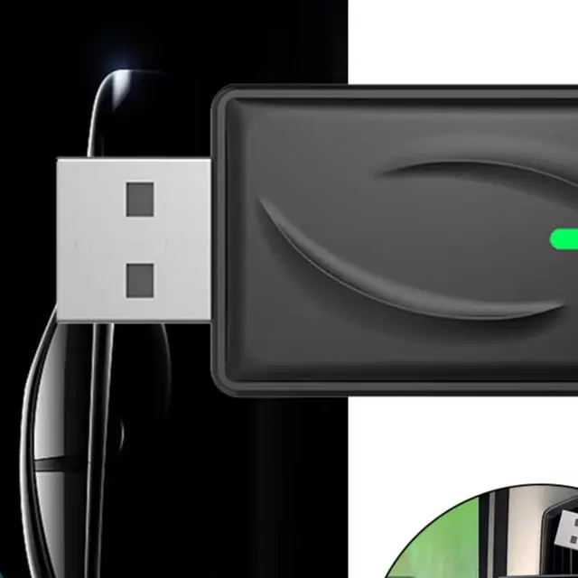 

Беспроводной адаптер 2-в-1 для CarPlay и Android Auto AI Box - Mini USB - Dongle - Plug & Play для автомобилей с проводным CarPlay, голосовое управление