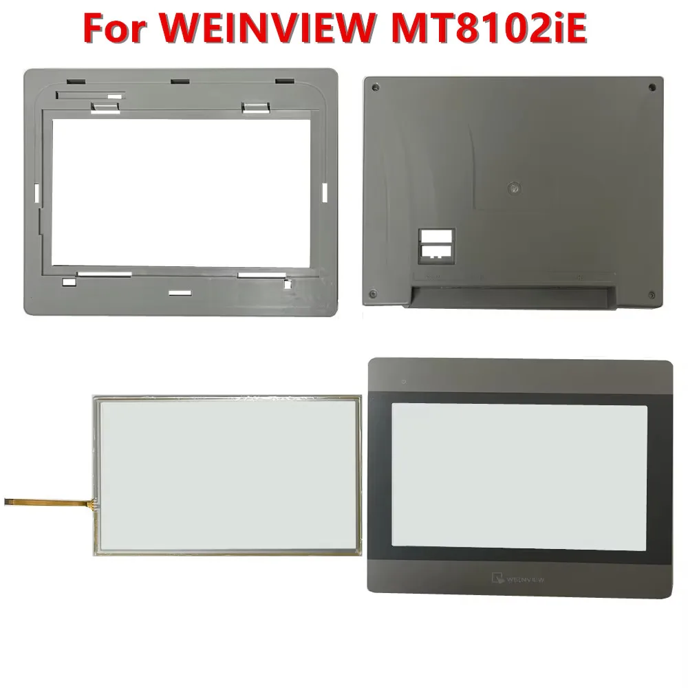 

Для WEINVIEW MT8102iE сенсорный экран, стеклянная панель, ЖК-дисплей, монитор, задняя крышка, пленка для панели, запасные части для ремонта HMI