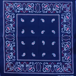 Japanese Style Women Foulard Paisley Hip Hop Cashew Cotton Square Scarf Bandana Headband Gifts High Quality