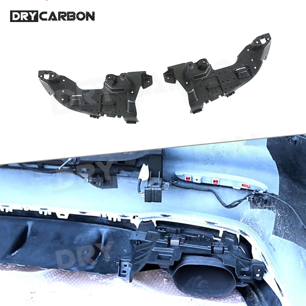 

2 шт. PP крепление глушителя для Mercedes Benz A CLA C E Class W176 W117 W205 W213 задняя вешалка опорные кронштейны аксессуары