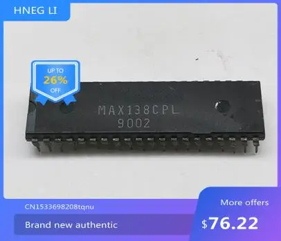 

IC новый оригинальный MAX138CPL MAX138 DIP40