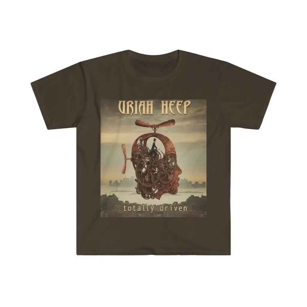 Soft Cotton T Shirt Uriah Heep Totally Driven