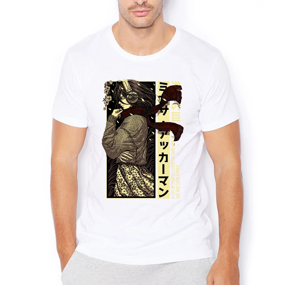 aot-mikasa-ackerman-ataque-titan-engracado-anime-t-camisa-homme-homem-branco-casual-curto-tshirt-unisex-manga-streetwear-t-sem-adesivo