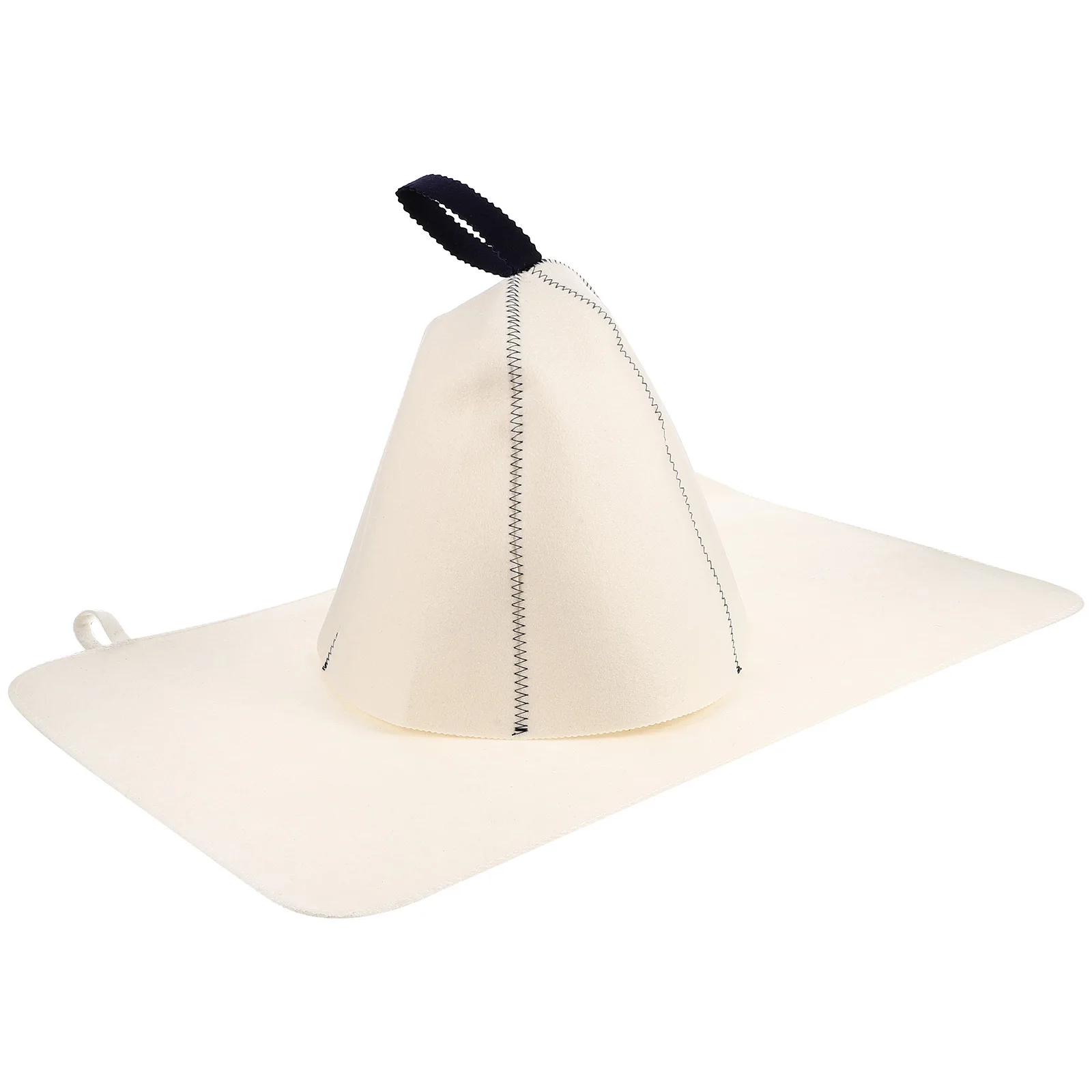 

1Set Sauna Hat Felt Bathing Hat Breathable Lightweight Durable Heat Insulation Sauna Cap for Women Shower Spa Bathroom