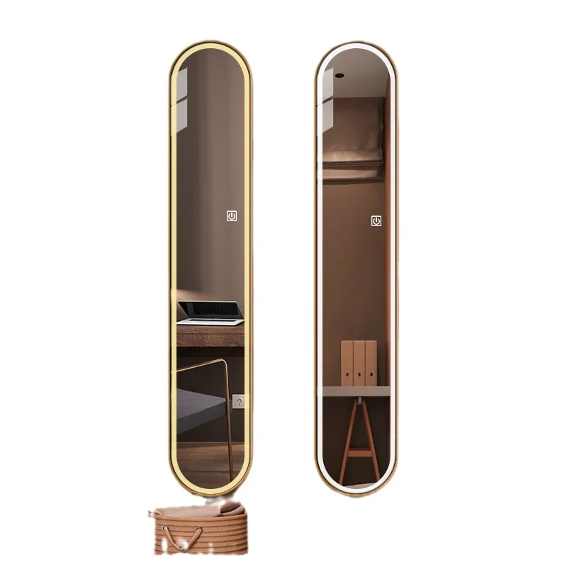

Entrance Internet celebrity INS full-length mirror clothing store fitting mirror simple light luxury home full-body mirror