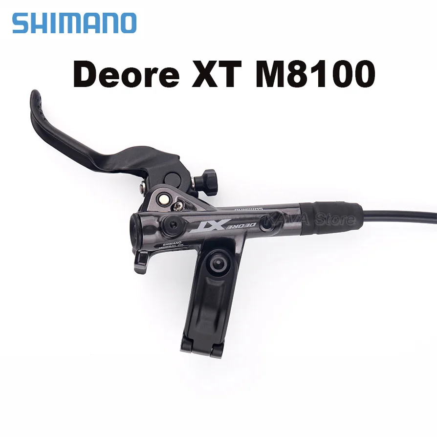 Shimano Deore XT M8100 Hydraulic Discs Brake MTB 900mm 1600mm Bicycle Hydraulic Brakes Mountain Bike Metal Resin Ice Pad