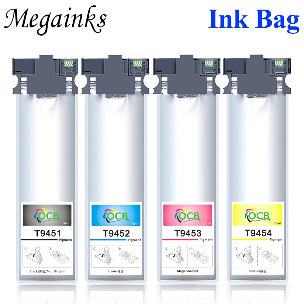 T9441 T9442 T9443 ink cartridges For Epson WorkForce Pro WF C5290 C5790 C5210 C5710 printer cartridge with chip and pigment ink