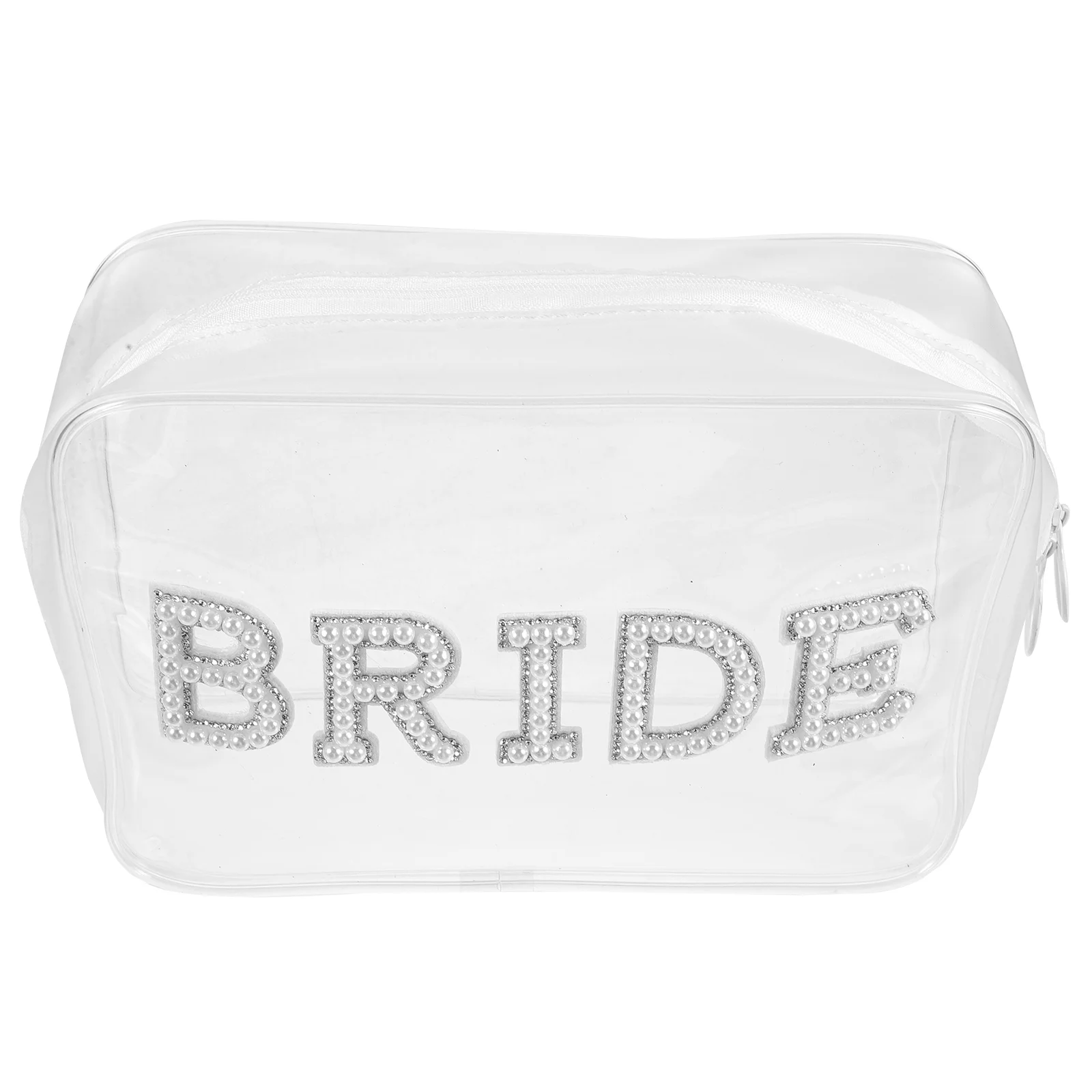 Kit de emergencia para novia y boda, bolsas de maquillaje transparentes para mujer, bolsa esencial para viaje, avión, billetera