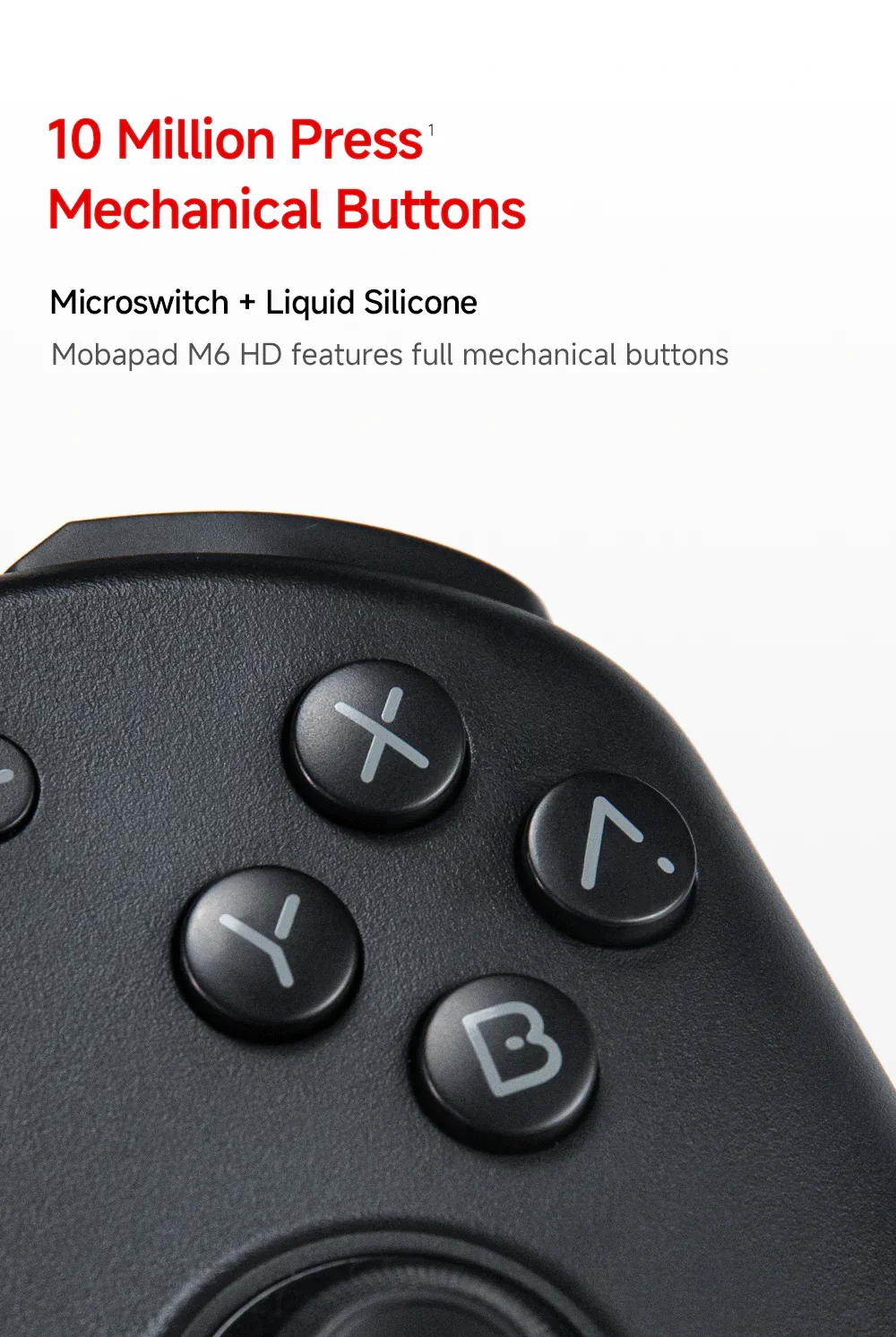 MOBAPAD M6 HD Gemini Gaming-Controller mit C70-Adapter für Nintendo Switch 2 Hall-Effekt-Joystick Gamepad für Switch OLED – Detail 3