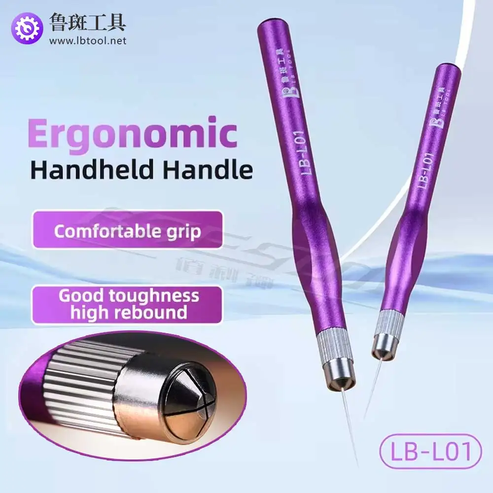 

LB TOOL L01 Ergonomic Precision Handheld Knife Handle Durable Steel Alloy Chuck For Phone Repair Maintenance Cutting Hand Tools