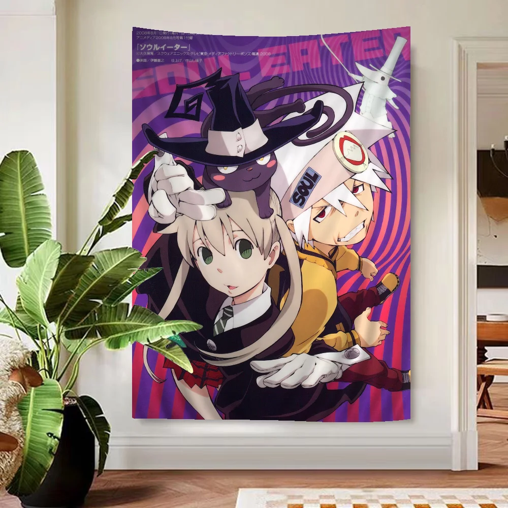 

Anime Soul Eater Maka Hanging Bohemian Tapestry Cheap Hippie Wall Bohemian Wall Tapestries Mandala Wall Hanging Home Decor