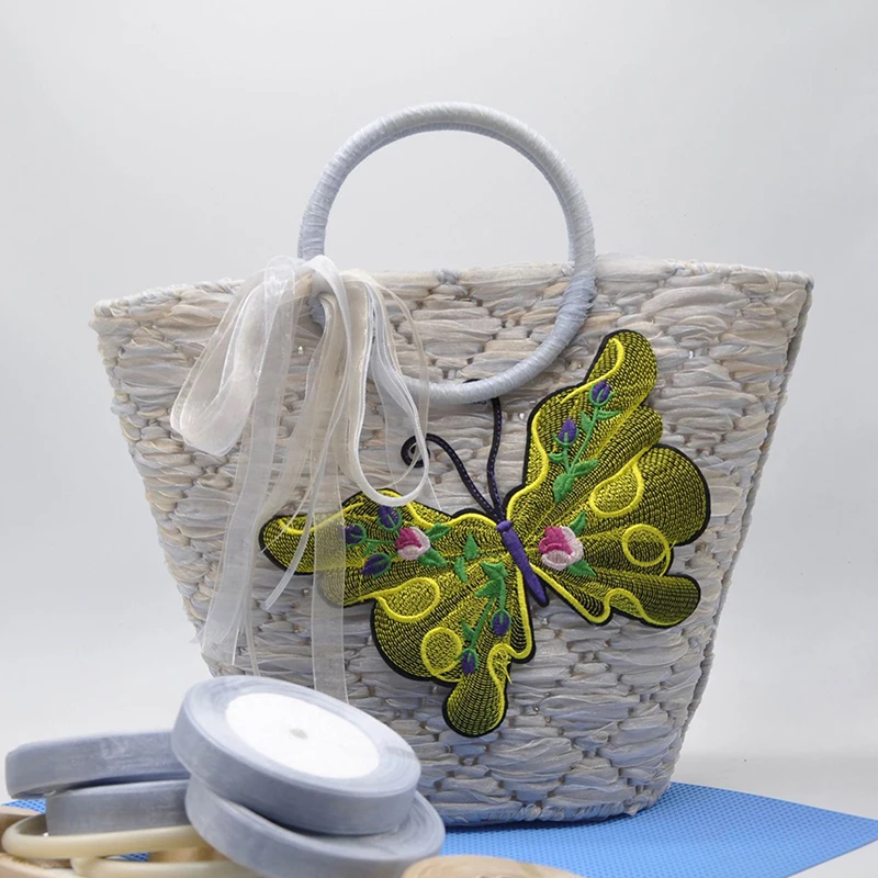 Plastic Mesh Sheet For Knitting Bucket Bag DIY Sewing Weaving Handmade Bag Craft Helper Accessory
