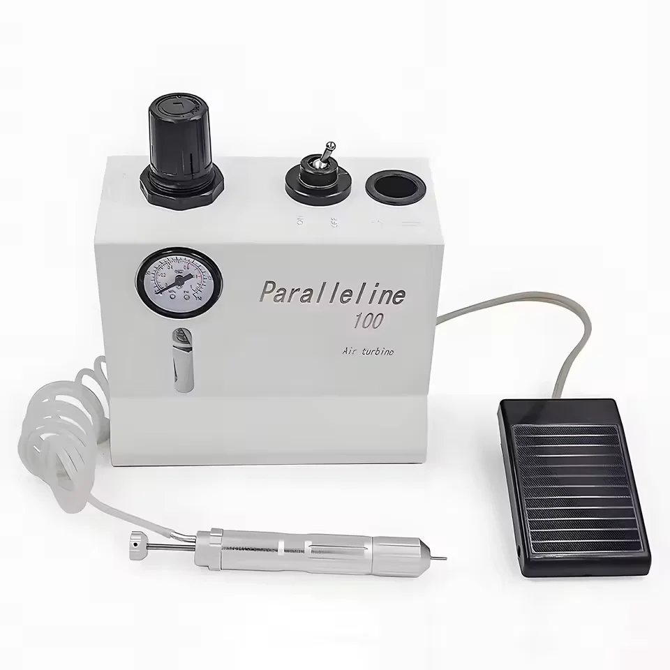 Dental Lab High‑Speed Pneumatic Engraving Handpiece, Dental Carving Machine with Ceramic Bearing, Powerful for Precise Polishing