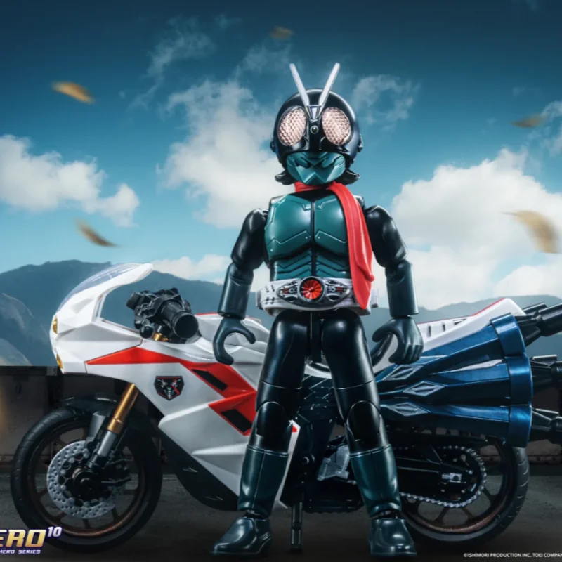 

New In Stock Blokees Shin Kamen Rider Classic Collection Version Action Figure Desk Decor Ornament Toy Collectible Model Gifts