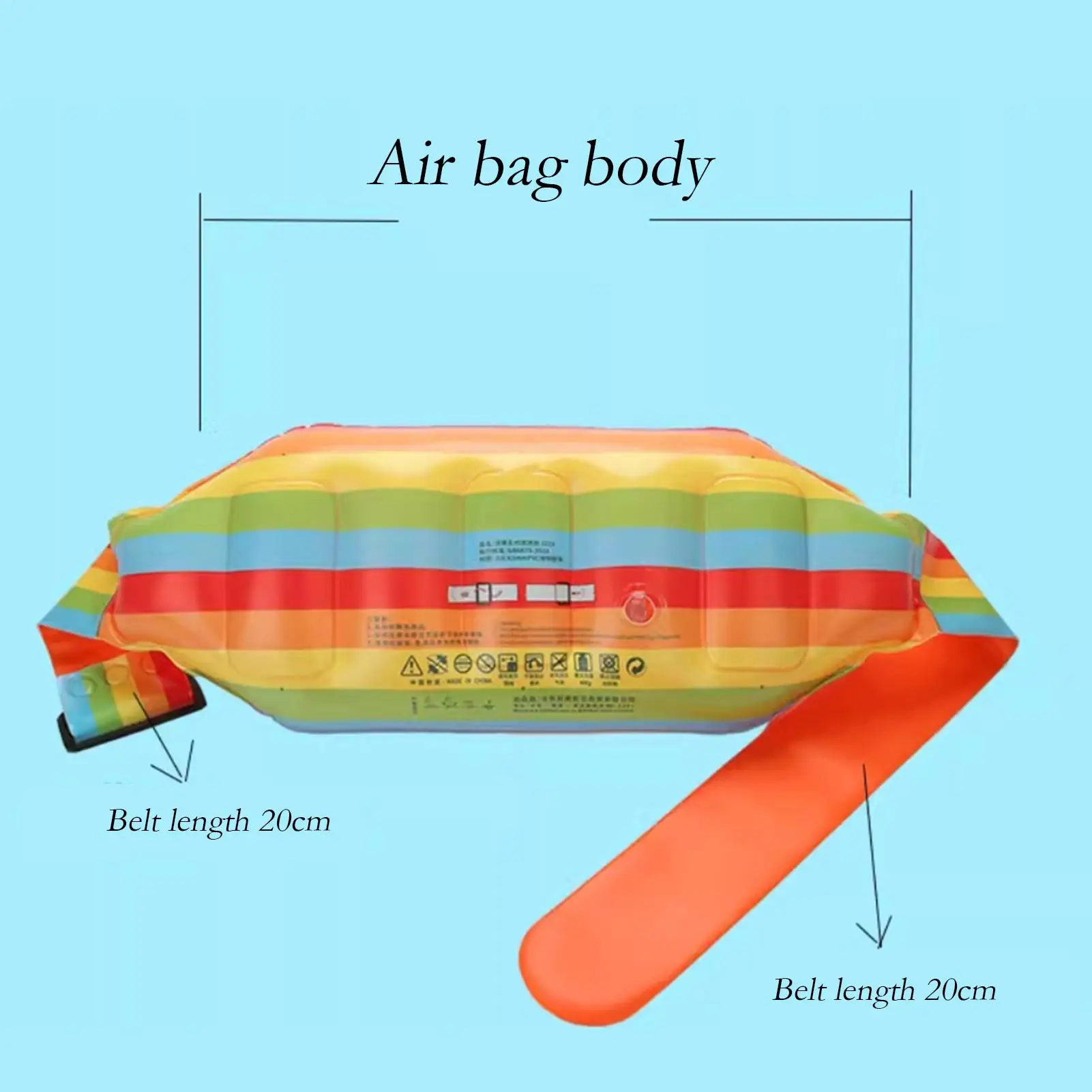 

Надувной пояс для плавания для взрослых, складной, легкий, для аквааэробики, для женщин, детей, подростков, начинающих