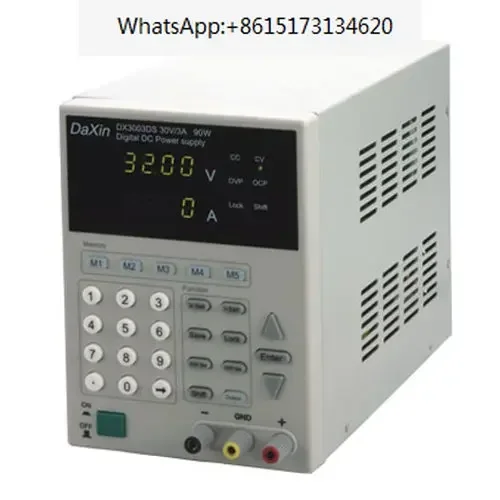 

Daxing DX3003DS/3005DS/6003DS/6003DS/6005DS Digital Storage DC Power Supply