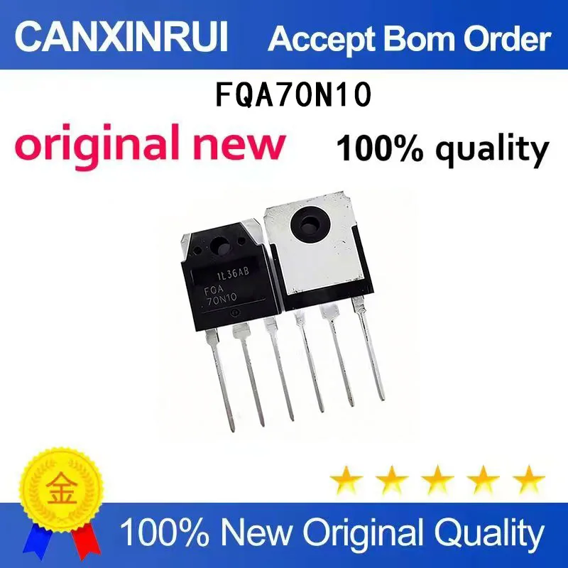 

(5-100 Pieces) Brand new original FQA70N10 TO-3P 100V 70 spot chip IC