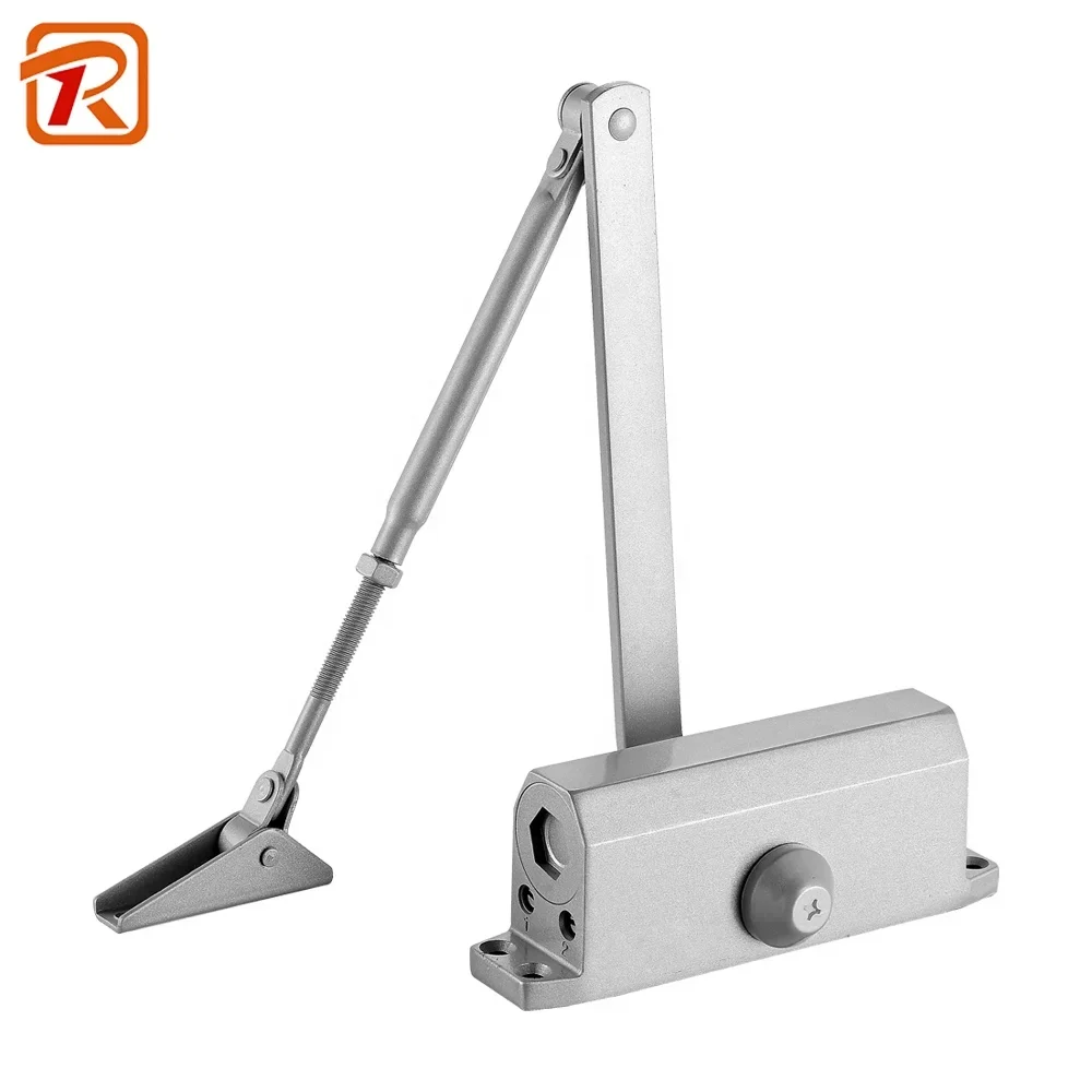 Customized Automatic Fire Rate Door Closer 45kg Concealed Door Hinge Heavy Duty Sliding Door Closer Arm