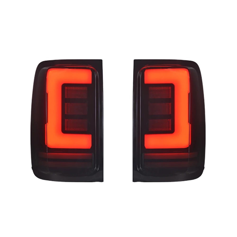 2Pcs 2008-2023 Vehicle Taillight Assembly LED Rear Tail Light For VW Amarok V6 Running Light + Brake + Reverse + Turn Signal