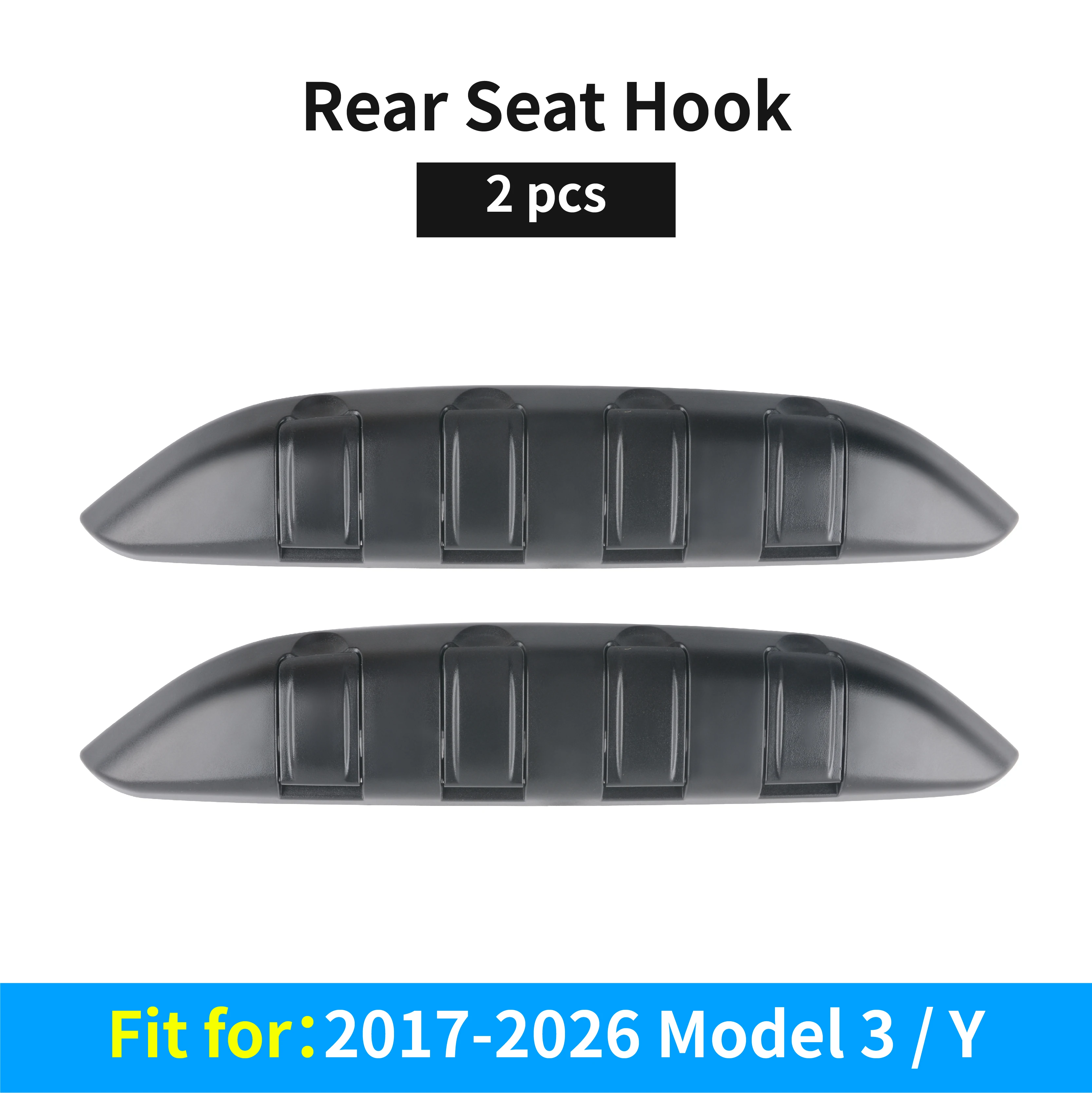 Tesla Model 3/Y Glove Box Car Hooks, ABS Storage Holder