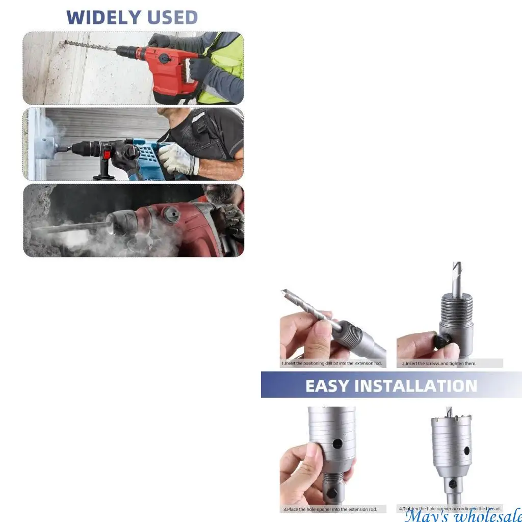 hole-drill-hole-cutter-set-with-hole-drill-bits-for-hammer-drills-circles-448a