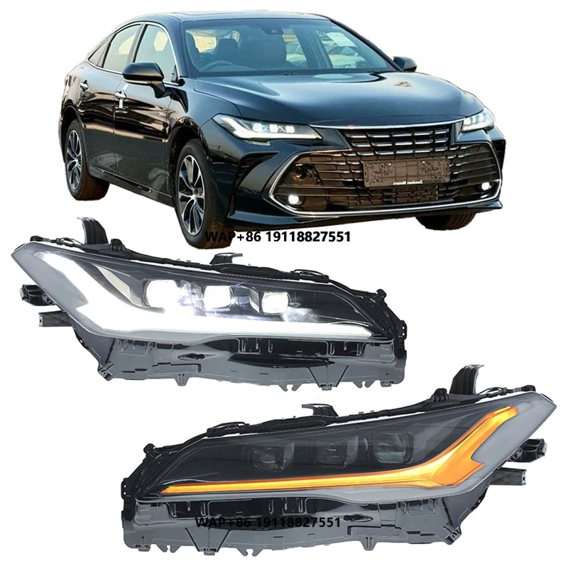 

Светодиодные фары для Avalon 2019 2020 2021 2022 2023 2024, фары для бега, водонепроницаемые фары в сборе