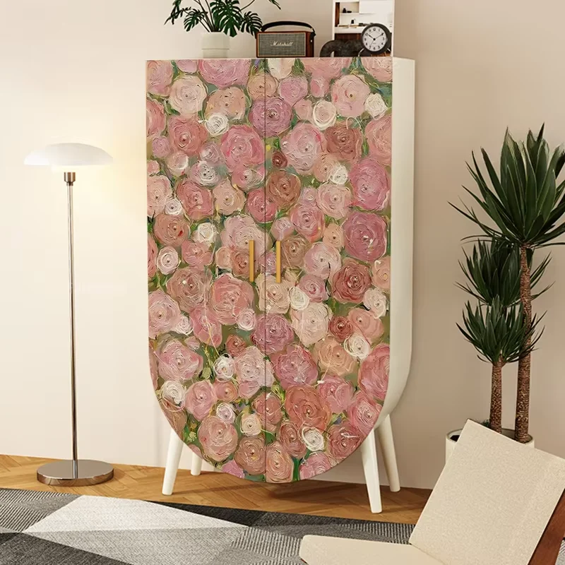 Women Bedroom Luxury Wardrbe Portable Drawers Cubes Girls Clothes Open Wardrobe Organizer Storage Wooden Armario Furniture